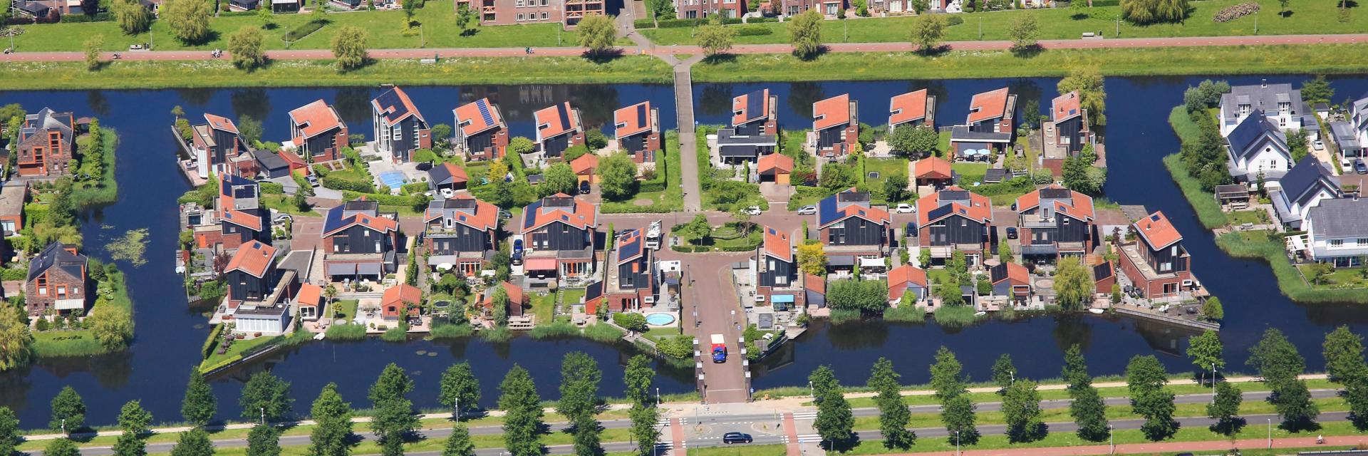 Luchtfoto van Floriande