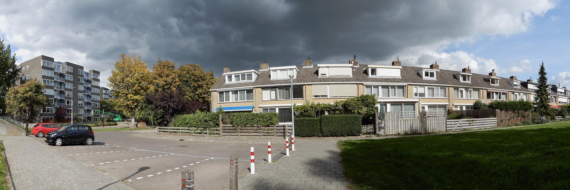 Panorama van de Hoofddorpse wijk Graan voor Visch