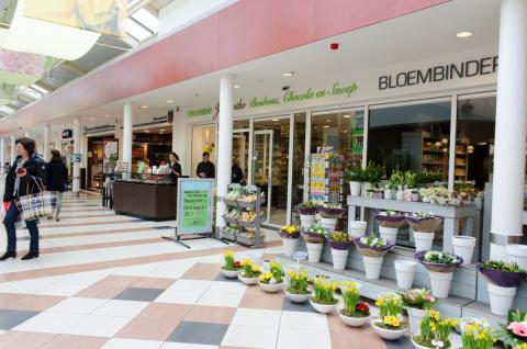 winkelcentrum 't Paradijs in Overbos (foto: Margo Oosterveen)