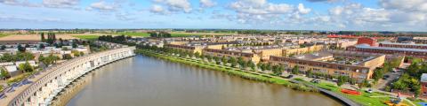 Panoramafoto Getsewoud-Zuid Nieuw-Vennep