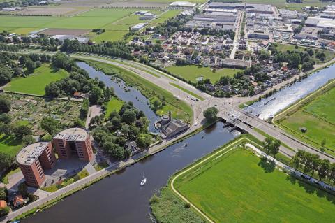 luchtfoto Cruquius (foto: Kees van der Veer)