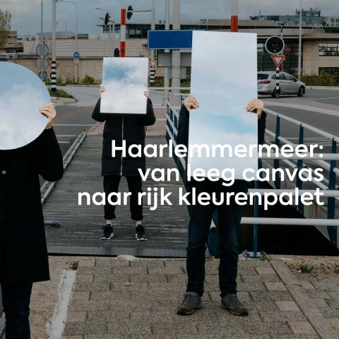 Cover van publicatie: Haarlemmermeer van leeg canvas naar rijk kleurenpalet